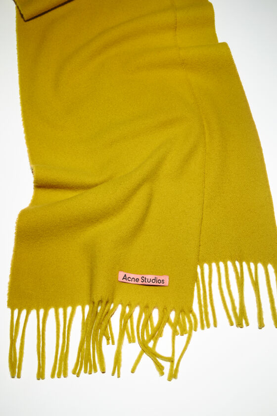 (image for) Impressive Fringe wool scarf - skinny